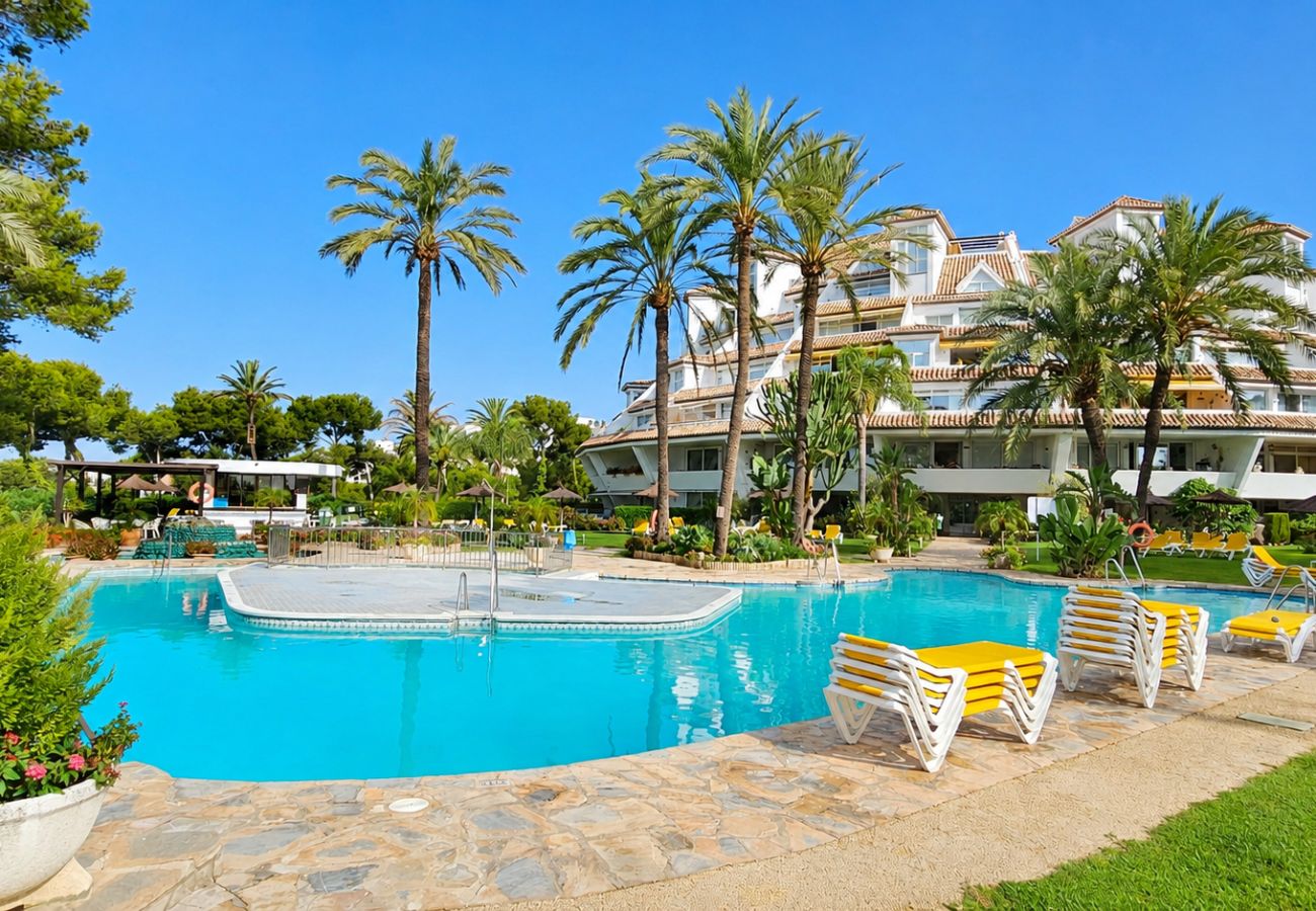 Apartment in Mijas Costa - Beautiful apartment with pool & sea views