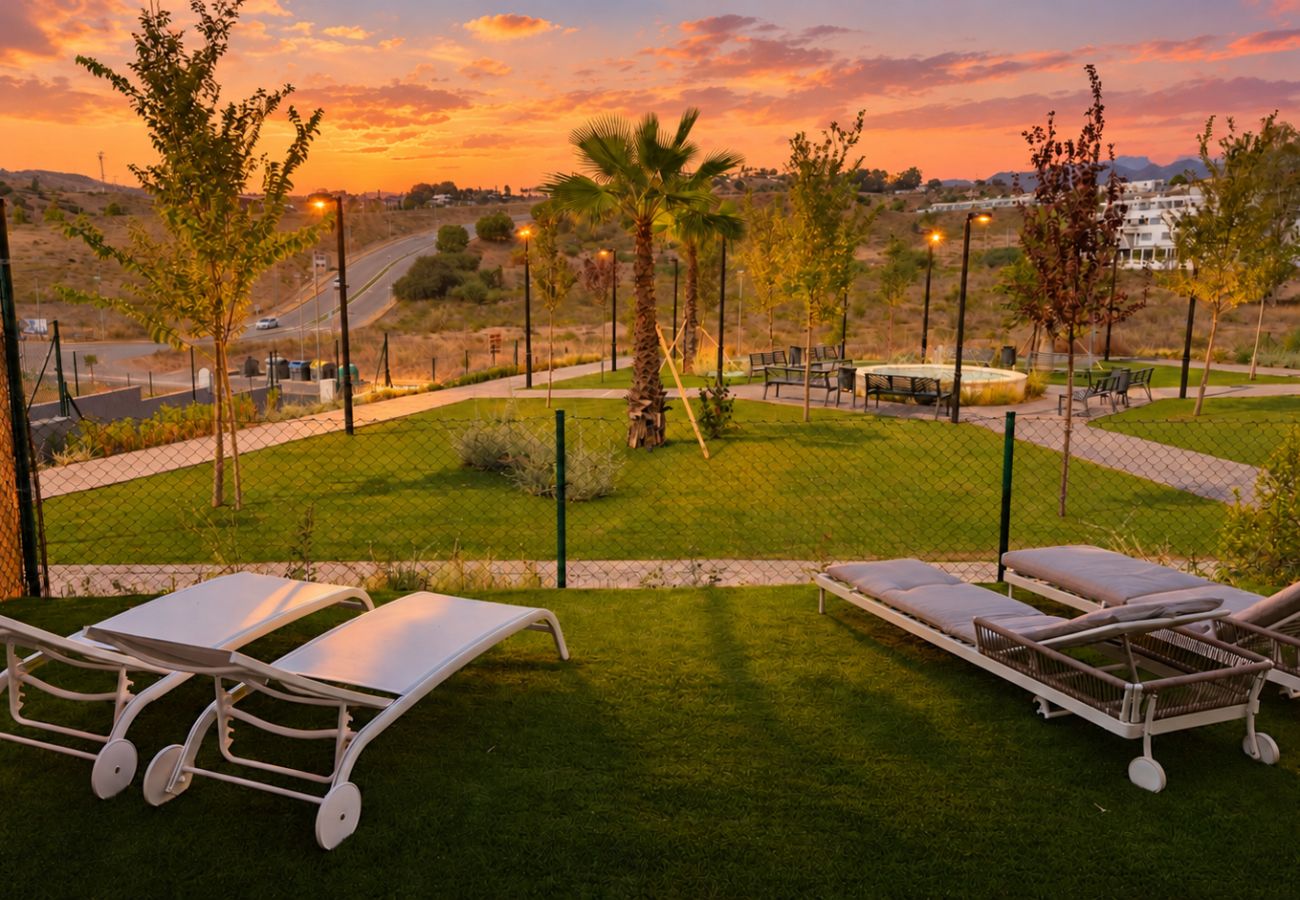 Apartment in Mijas Costa - Garden apartment in La Cala Sunset